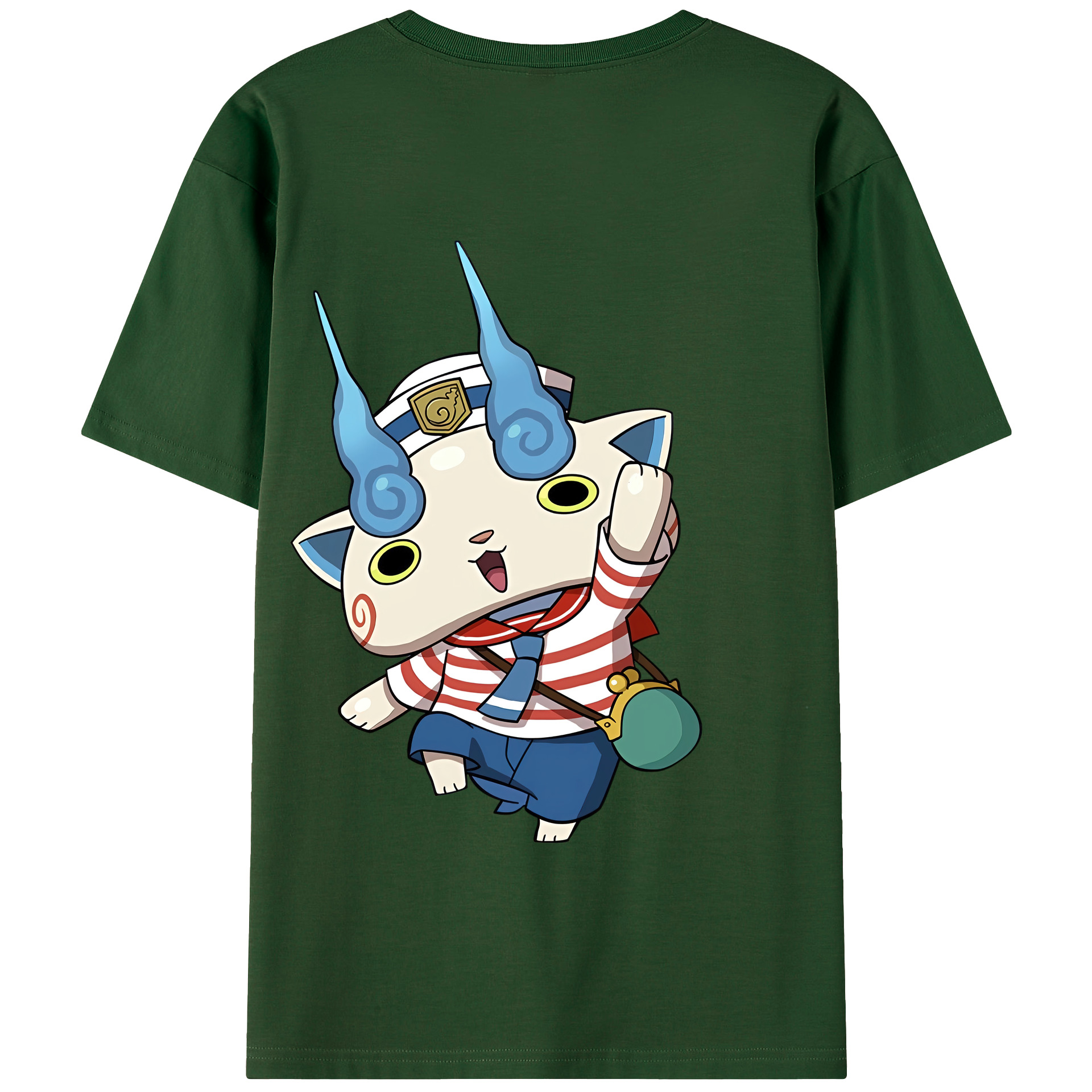 （画像用） 妖怪ウォッチ Yo-kai Watch 綿100％半袖Tシャツ（背面プリント）